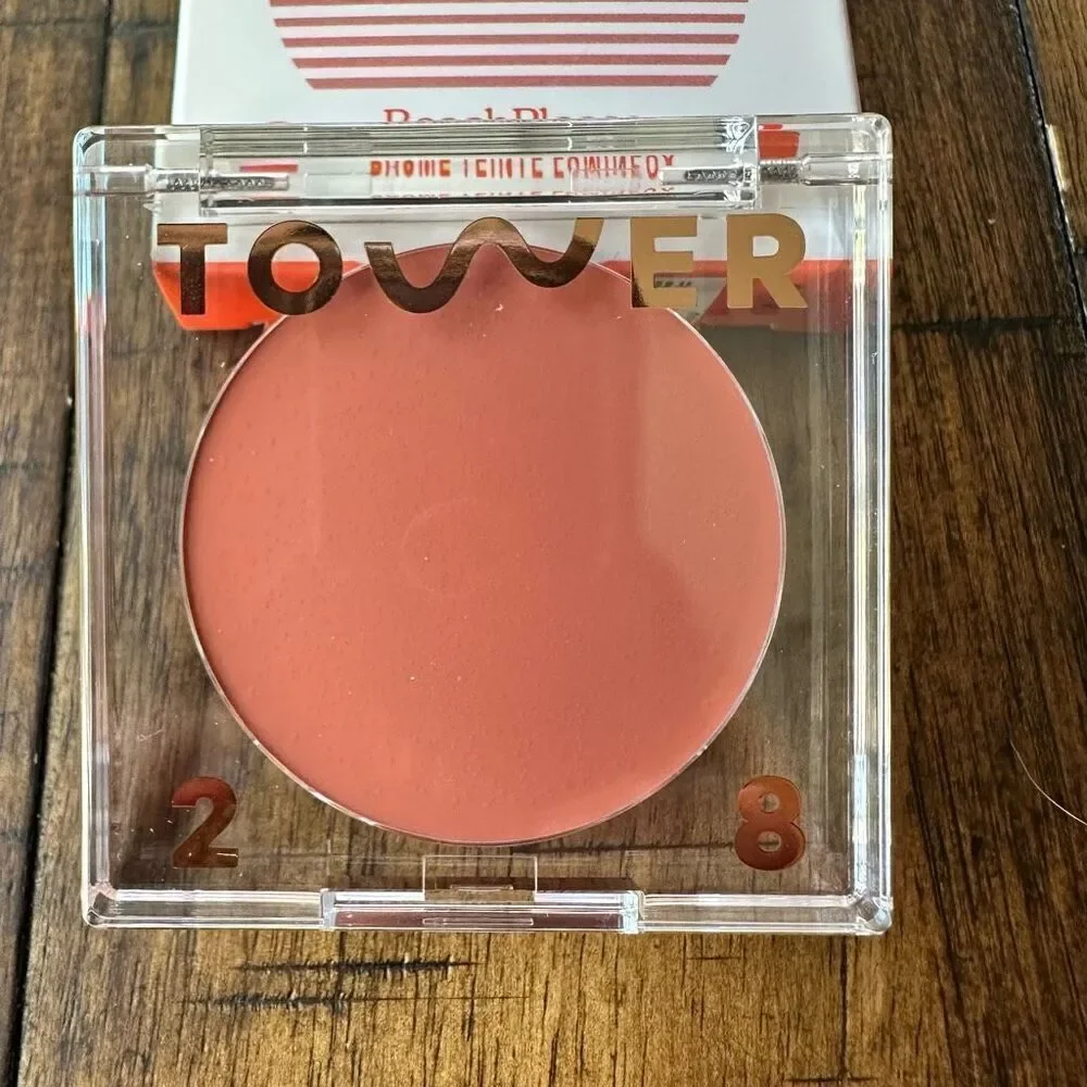 NWT Tower 28 BeachPlease Luminous Tinted Lip + Cheek Cream Balm 0.16 oz/4.5 g